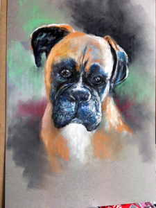 Single Pet Pastel Portrait